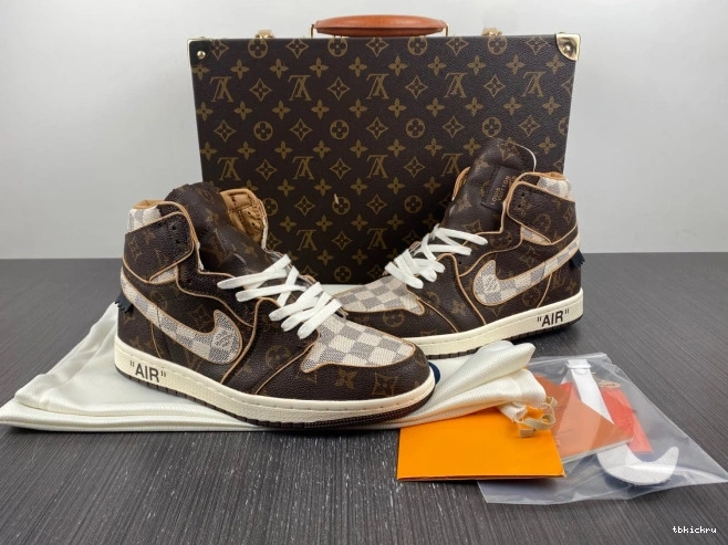 Reps TBK Jordan 1 LV Air OFF-WHITE x 0701